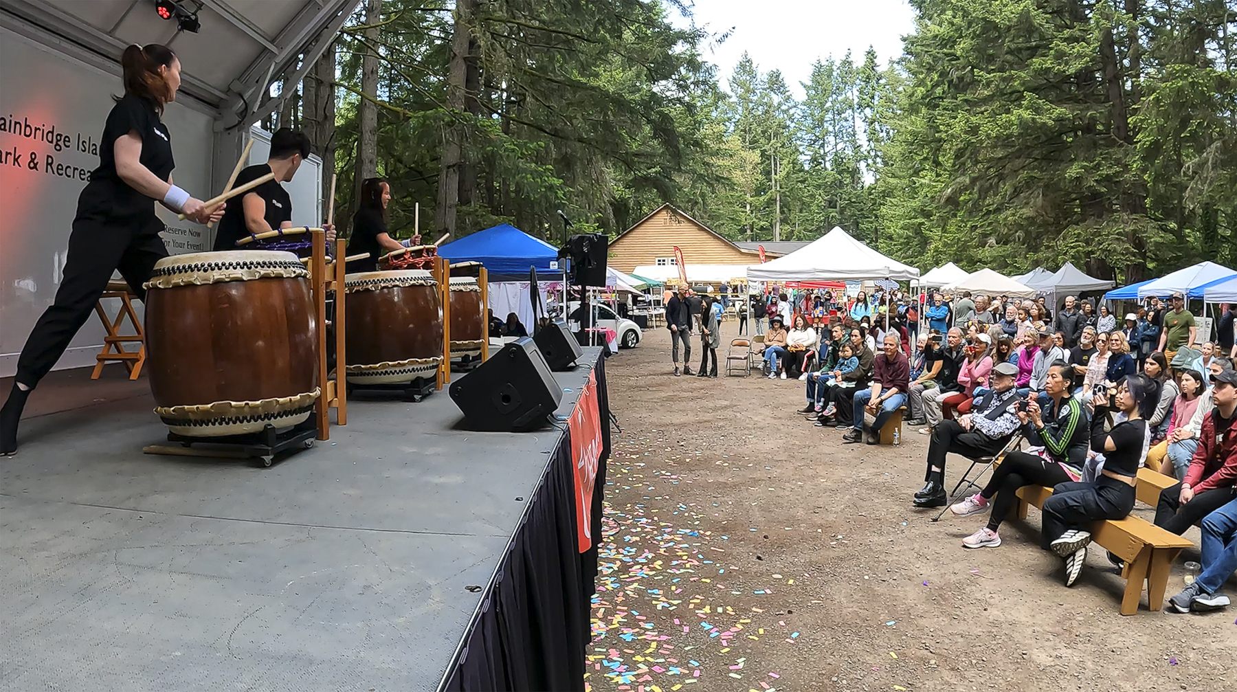 Festival crowd tied to the Philippine Airlines sponsor spotlight