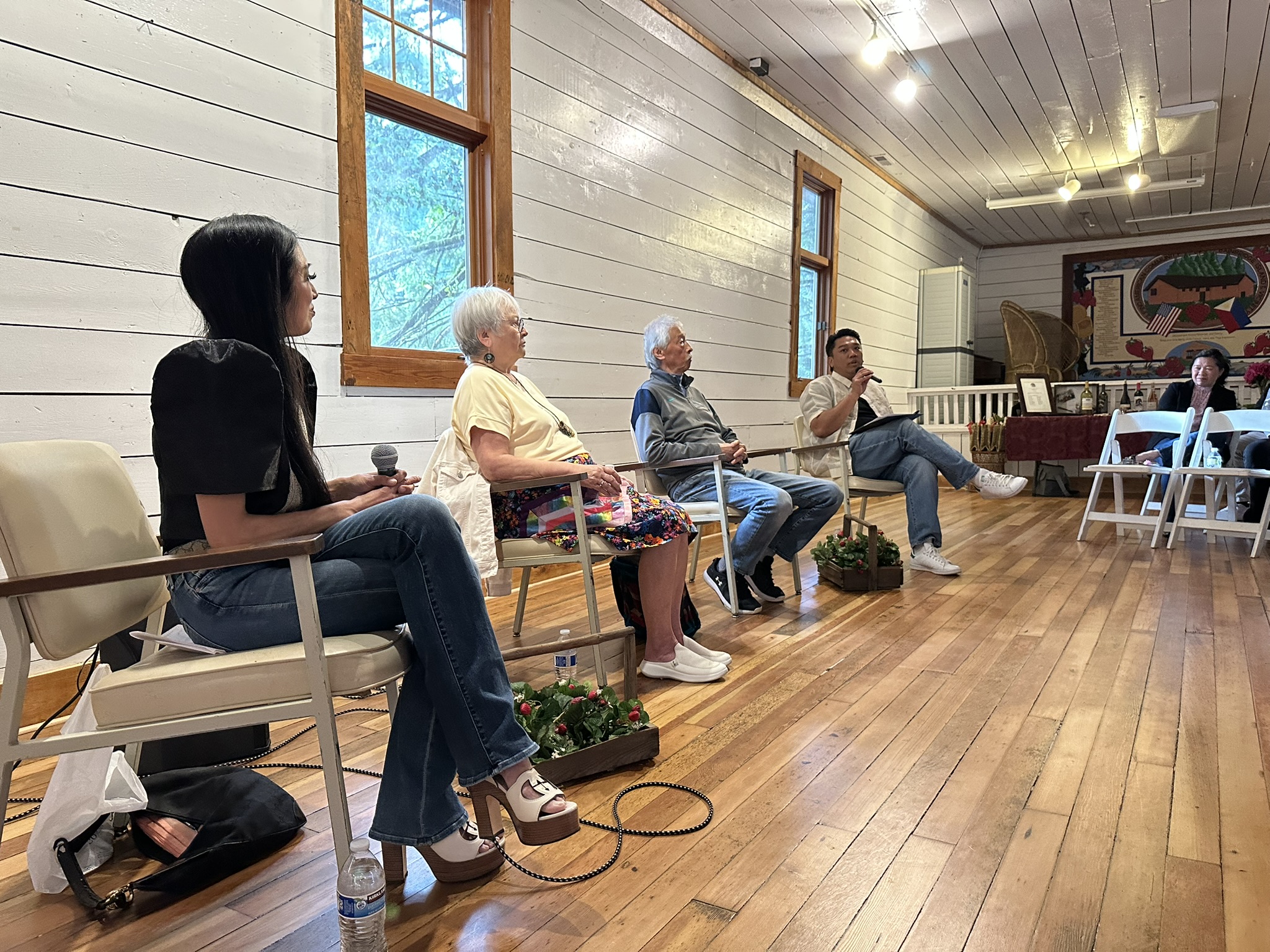 Festival market lane with retail and artisan booths.