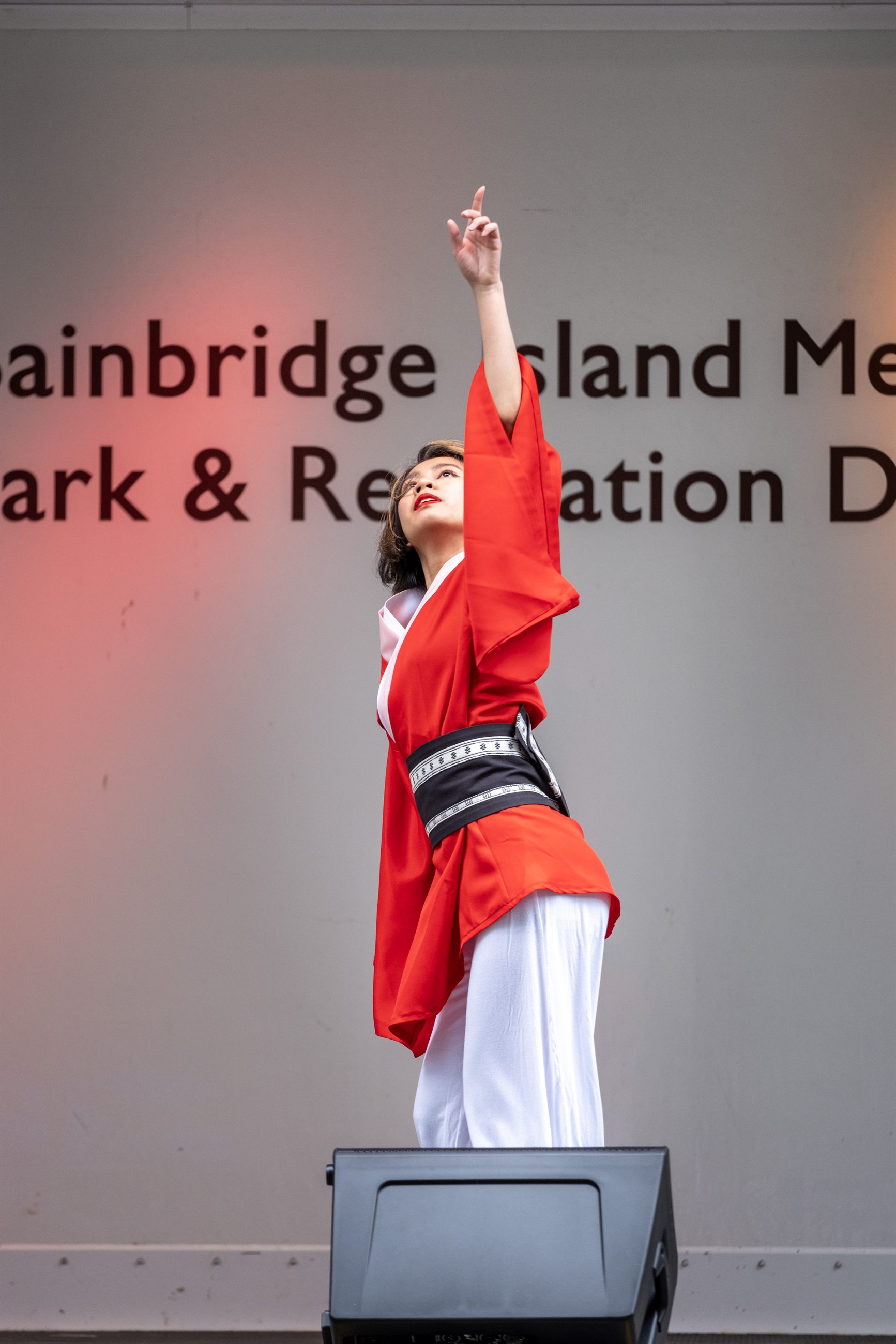 Cultural dance performance.