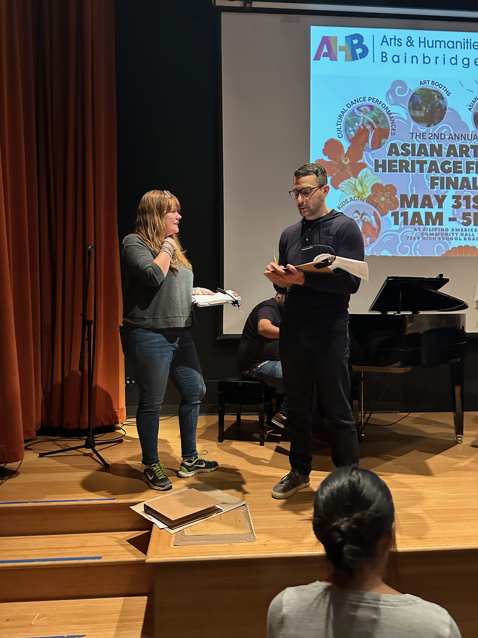 Professionals and mentors contributing production and leadership skills at the festival.