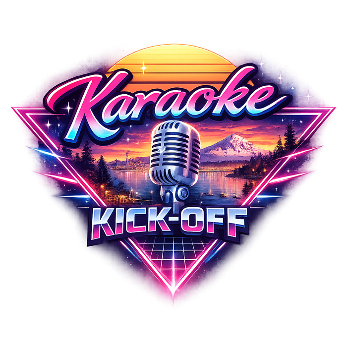 Karaoke Kick-Off venue artwork.