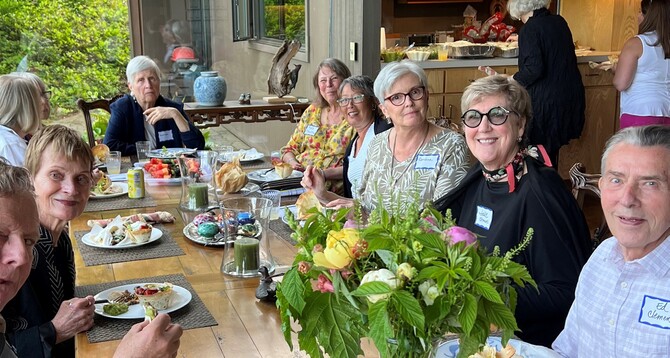 Bainbridge Community Foundation anniversary volunteers